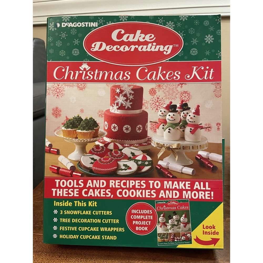 DeAgostini Cake Decorating Christmas Cakes Kit